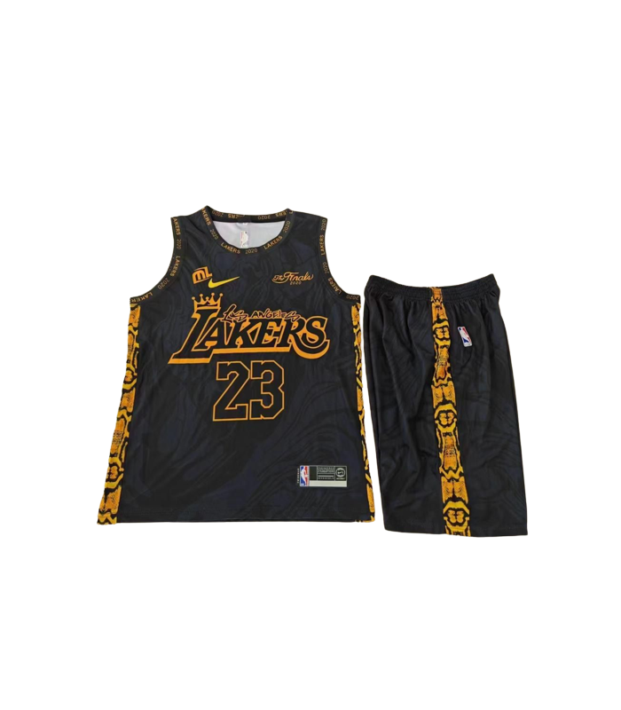 رکابی شورت بسکتبال مدل لیکرز Lakers style basketball shorts