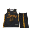 رکابی شورت بسکتبال مدل لیکرزLakers style basketball shorts