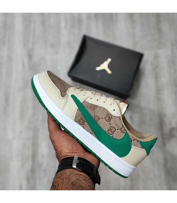 کفش پیاده روی نایک جردن Jordan low travis gucci