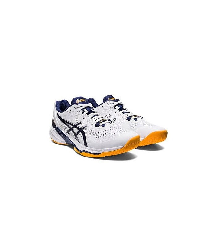 کفش والیبال اسیکس Asics Sky Elite FF 2 White Navy Blue