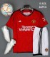 کیت و شورت اول منچستریونایتد Manchester United Home Kit 2024/25 With Short