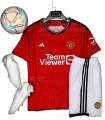 کیت و شورت اول منچستریونایتد Manchester United Home Kit 2024/25 With Short