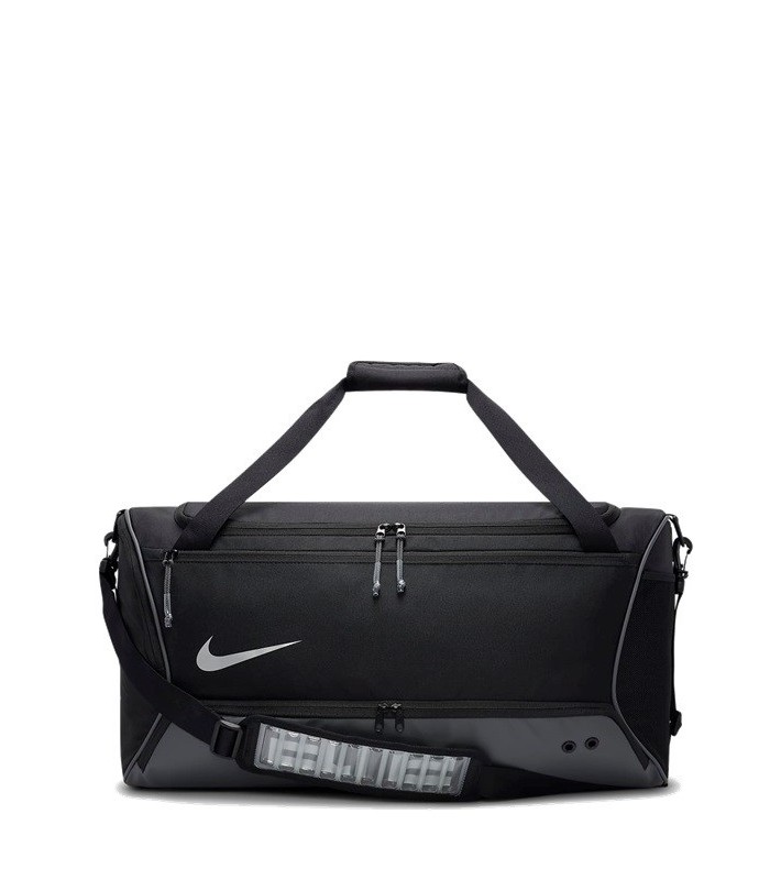 ساک ورزشی نایک Nike Hoops Elite Duffel Duffle Bag 57 L Gym Travel School White Black DX9789-010