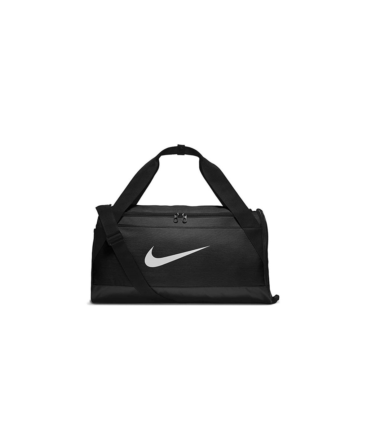 nike black holdall