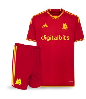 کیت و شورت اول آس رم Kit Home As Roma 2023/24