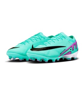 کفش فوتبال بچگانه نایک ایرزوم مرکوریال Nike Air Zoom Mercurial Vapor 15 Elite AG/MG Blue White