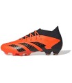 کفش فوتبال آدیداس پردیتور Adidas Predator Accuracy.1 Low FG MG Vapor Orange Black