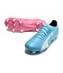 کفش فوتبال پوما اولترا Puma Ultra Ultimate FG/AG Tricks Blue/White/Pink