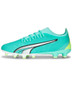 کفش فوتبال پوما اولترا Puma Ultra Match FG 107217-03 Peppermint/White/Yellow