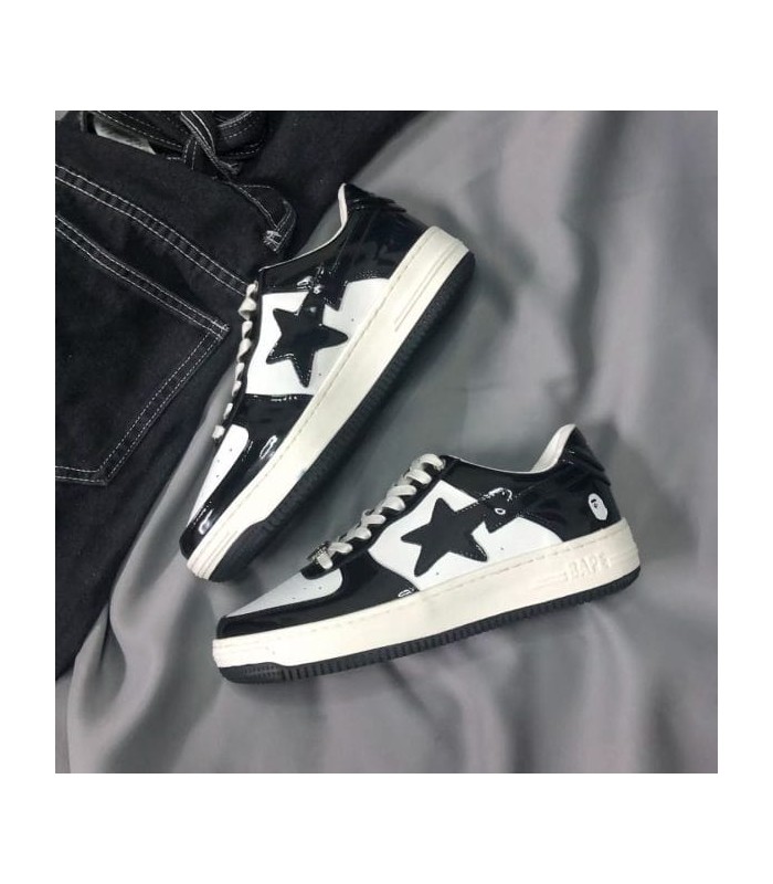 کفش پیاده روی نایک بتینگ ایپ بیپ Nike A Bathing Ape Bape Sta Low Black