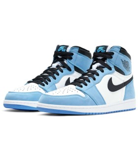 نایک ایر جردن وان ساقدار Nike Air Jordan 1 Retro High OG University Blue