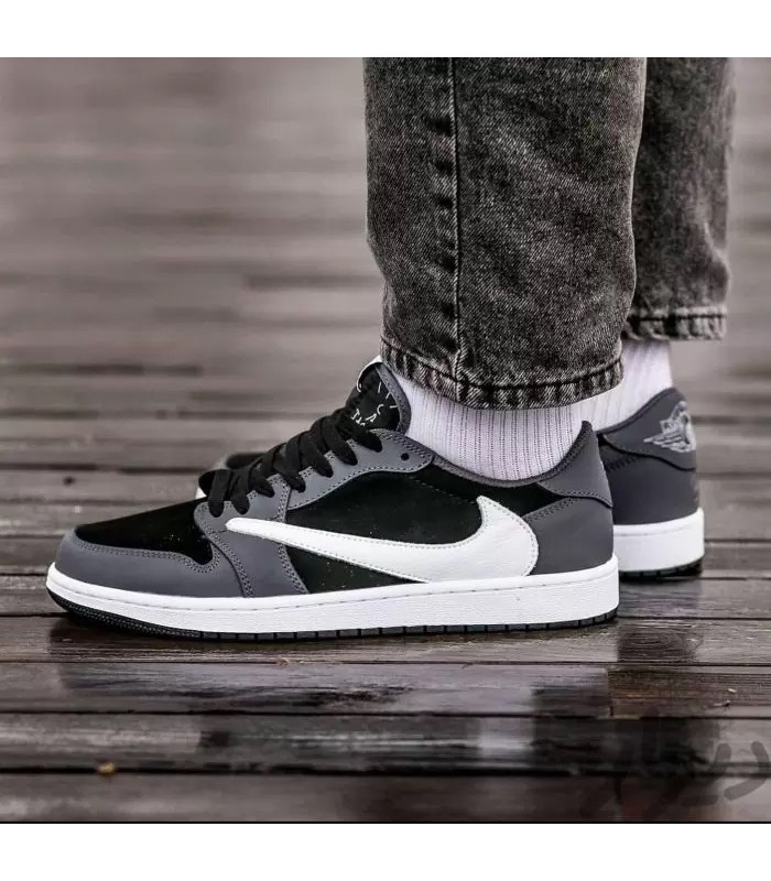 کفش پیاده روی نایک جردن وان بدون ساق تراویس اسکات Nike Travis Scott x Air Jordan 1