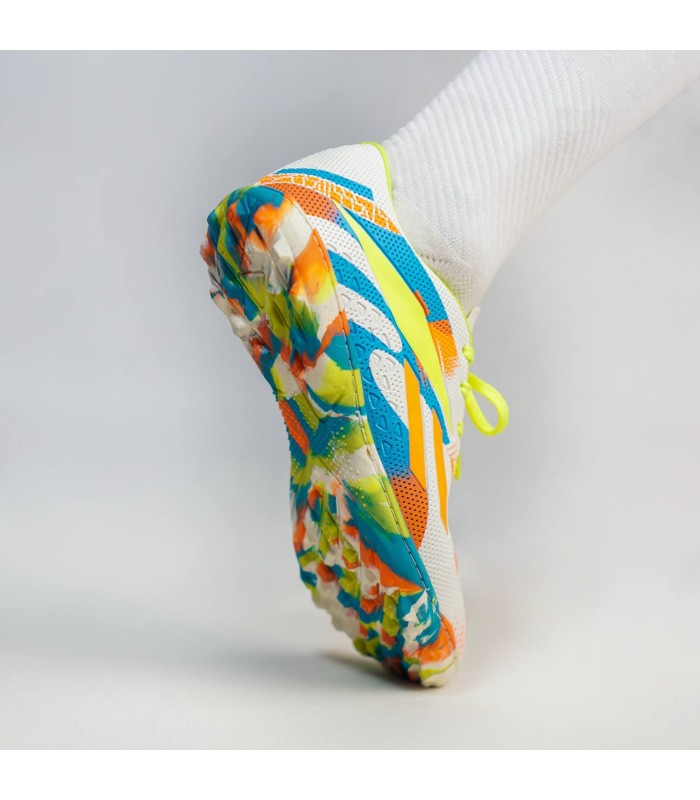 کفش آدیداس چمن مصنوعی استوک ریز طرح مسی Adidas Truf Messi Withe