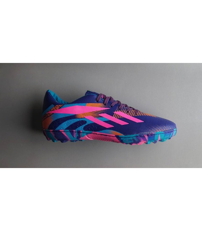 کفش آدیداس چمن مصنوعی استوک ریز طرح مسی Adidas Truf Messi Purple
