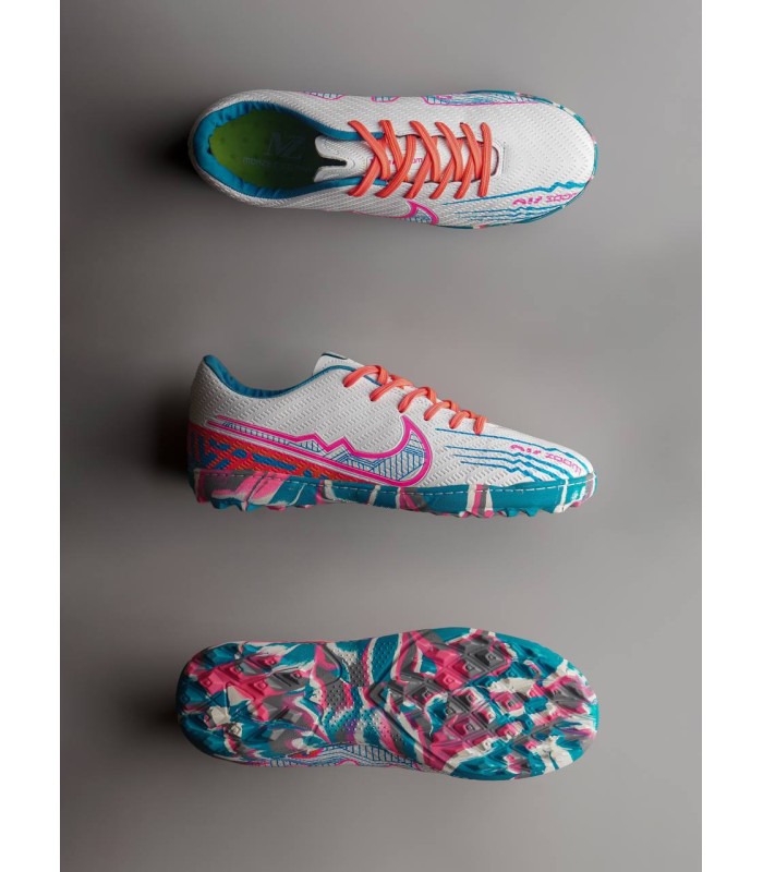 کفش نایک چمن مصنوعی استوک ریز طرح ایرزوم Nike Truf Air Zoom Withe