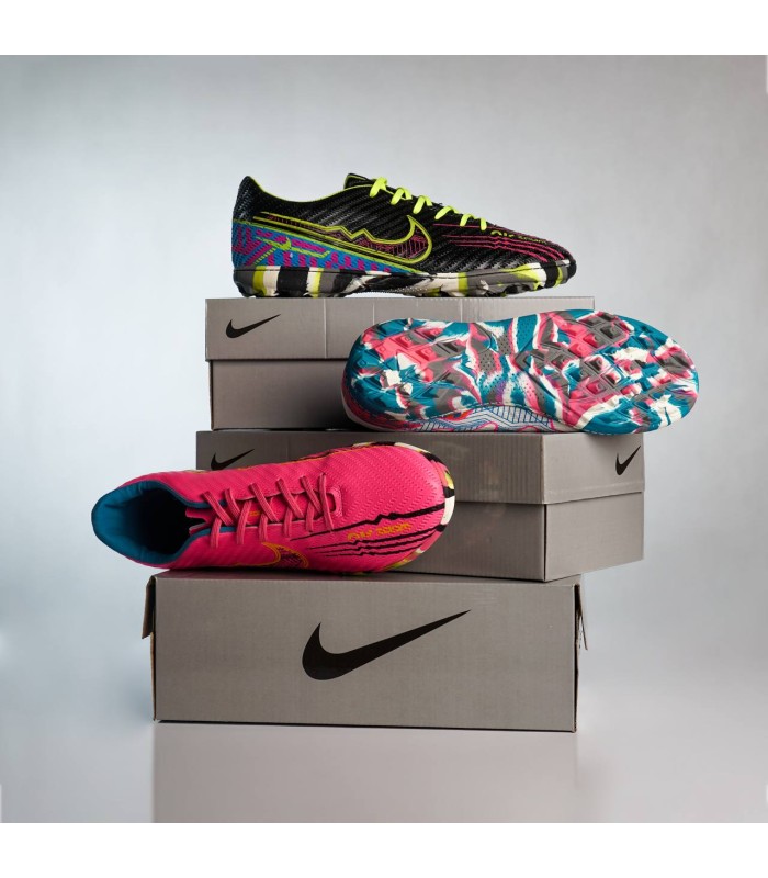 کفش نایک چمن مصنوعی استوک ریز طرح ایرزوم Nike Truf Air Zoom Pink