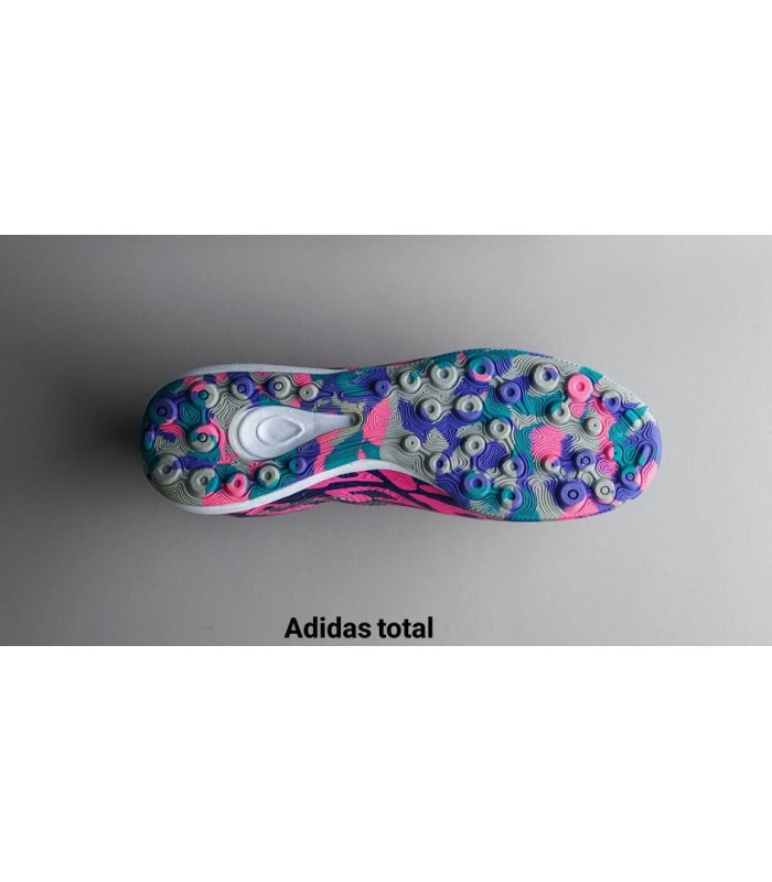کفش آدیداس چمن مصنوعی استوک ریز توتال Adidas Truf Total Blue Pink