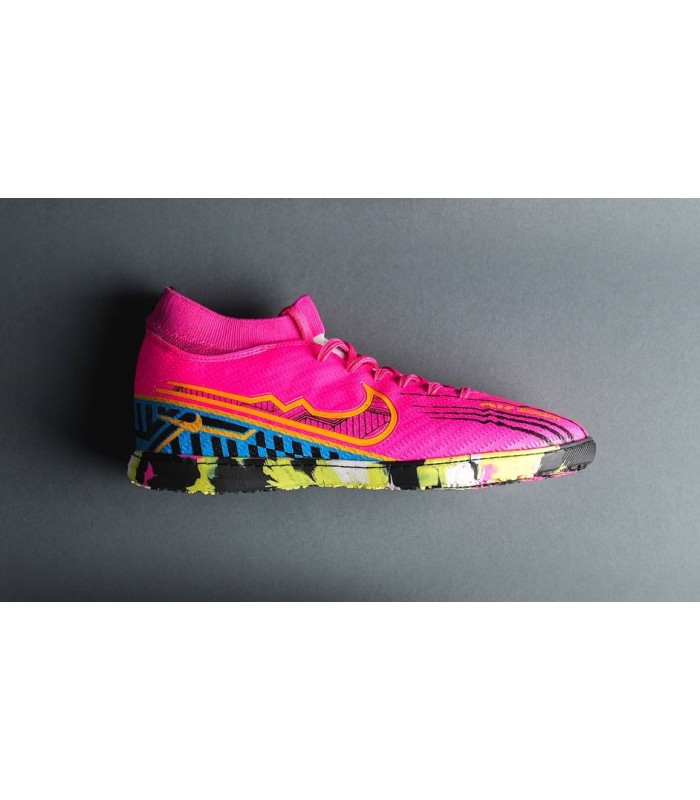 کفش فوتسال نایک طرح مرکوریال ایرزوم ساقدار Nike Air Zoom Mercurial Pink