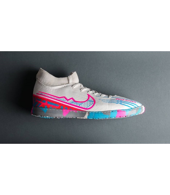 کفش فوتسال نایک طرح مرکوریال ایرزوم ساقدار Nike Air Zoom Mercurial Withe