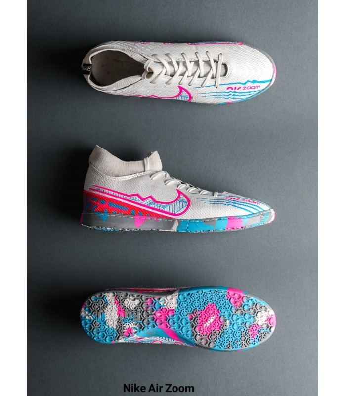 کفش فوتسال نایک طرح مرکوریال ایرزوم ساقدار Nike Air Zoom Mercurial Withe