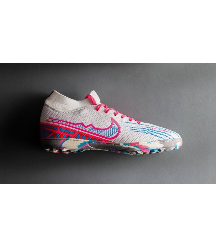 کفش چمن مصنوعی استوک ریز ساق دار نایک ایرزوم Nike Air Zoom Superfly Truf Withe