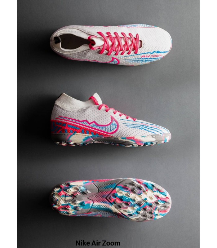 کفش چمن مصنوعی استوک ريز ساق دار نايک ايرزوم Nike Air Zoom Superfly Truf Withe