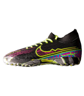 کفش چمن مصنوعی استوک ریز ساق دار نایک ایرزوم Nike Air Zoom Superfly Truf Black
