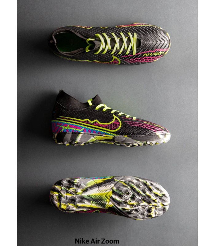 کفش چمن مصنوعی استوک ریز ساق دار نایک ایرزوم Nike Air Zoom Superfly Truf Black