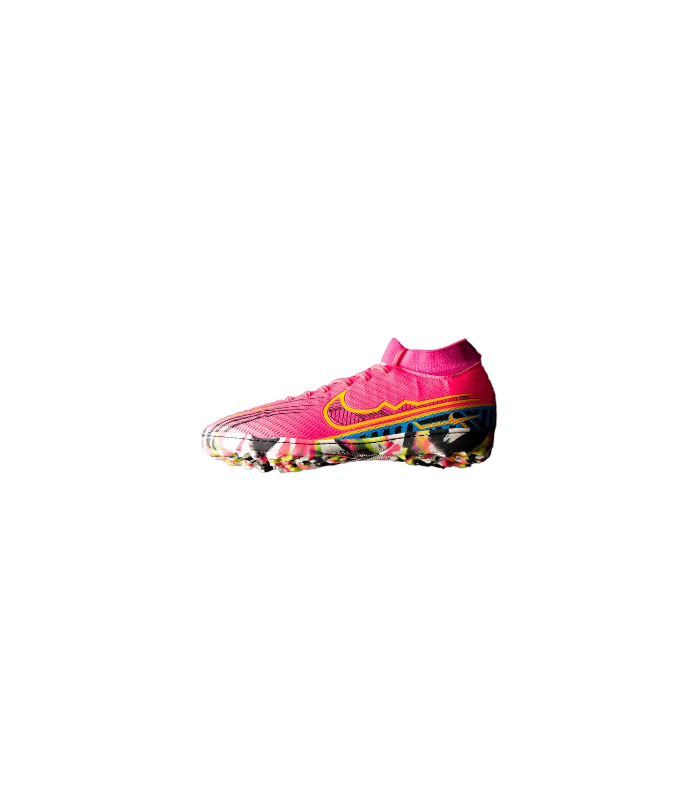 کفش چمن مصنوعی استوک ريز ساق دار نايک ايرزوم Nike Air Zoom Superfly Truf Pink
