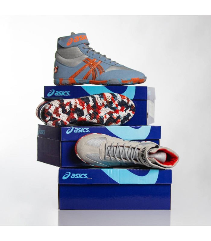 کفش کشتی اسیکس Asics Wrestling Blue Orange
