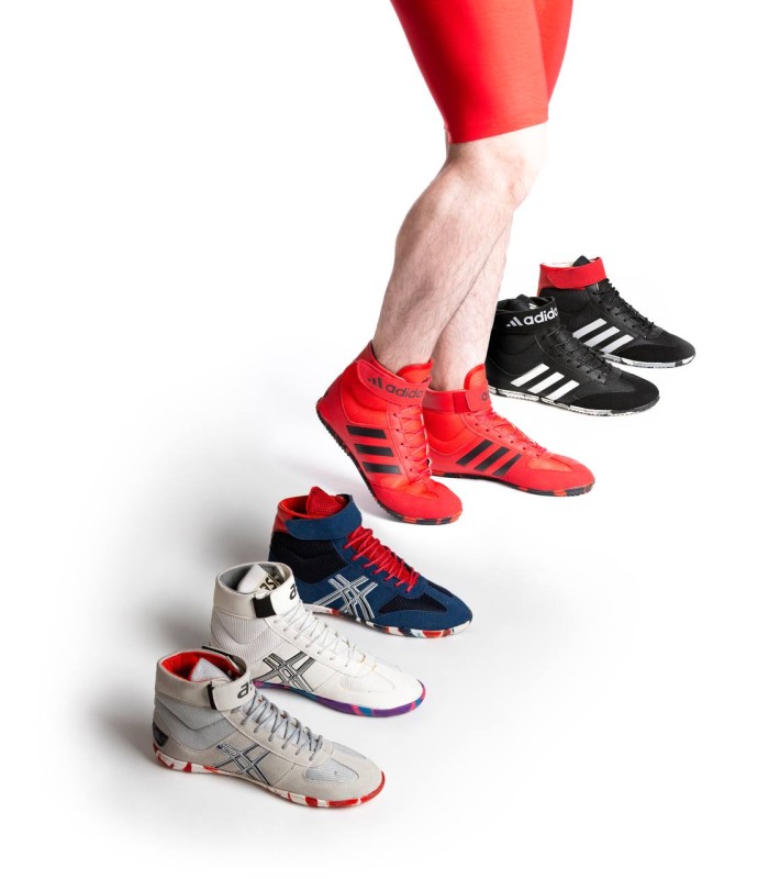 کفش کشتی اسیکس Asics Wrestling Blue Orange