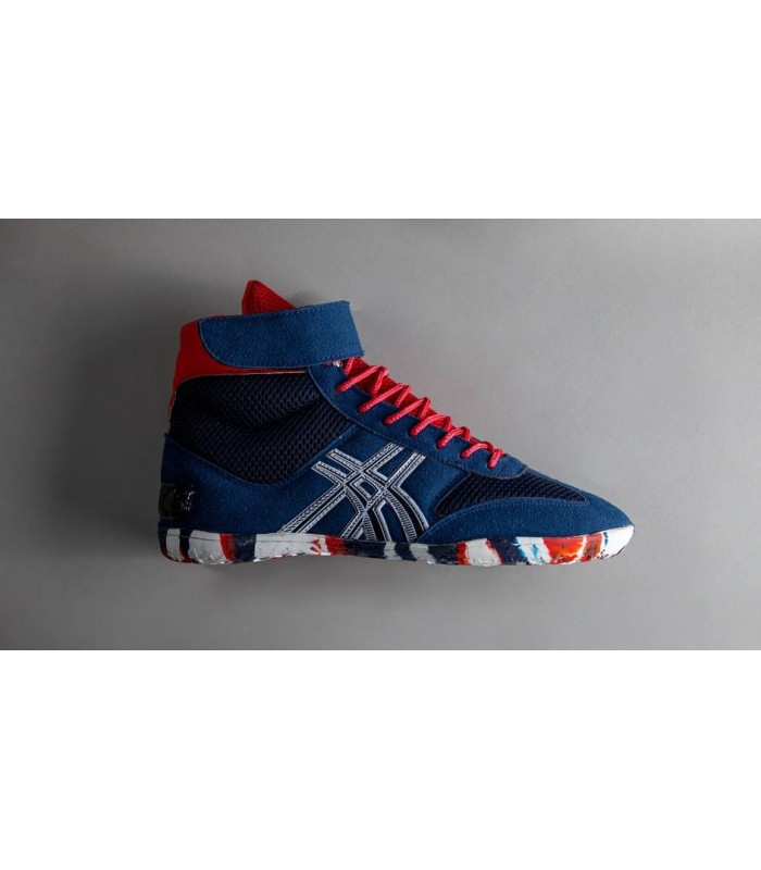 کفش کشتی اسیکس Asics Wrestling Blue Withe