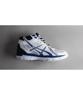 کفش والیبال اسیکس طرح اصلی Asics volleyball Withe Blue