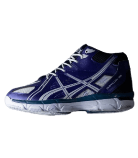 کفش والیبال اسیکس طرح اصلی Asics volleyball Purple Blue