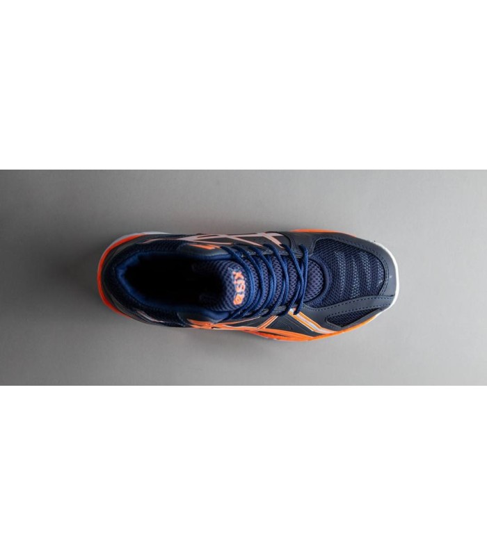 کفش والیبال اسیکس طرح اصلی Asics volleyball Navy Orange