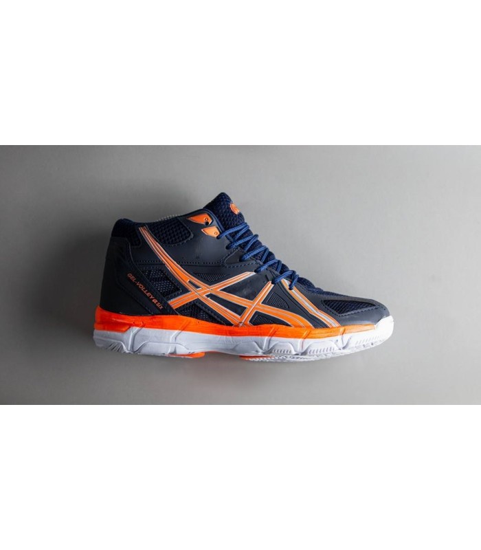 کفش والیبال اسیکس طرح اصلی Asics volleyball Navy Orange