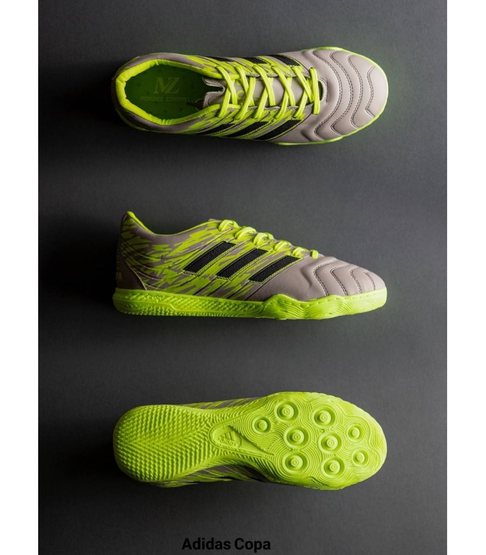 کفش فوتسال آدیداس کوپا طرح اصلی Adidas Copa II Gray Green