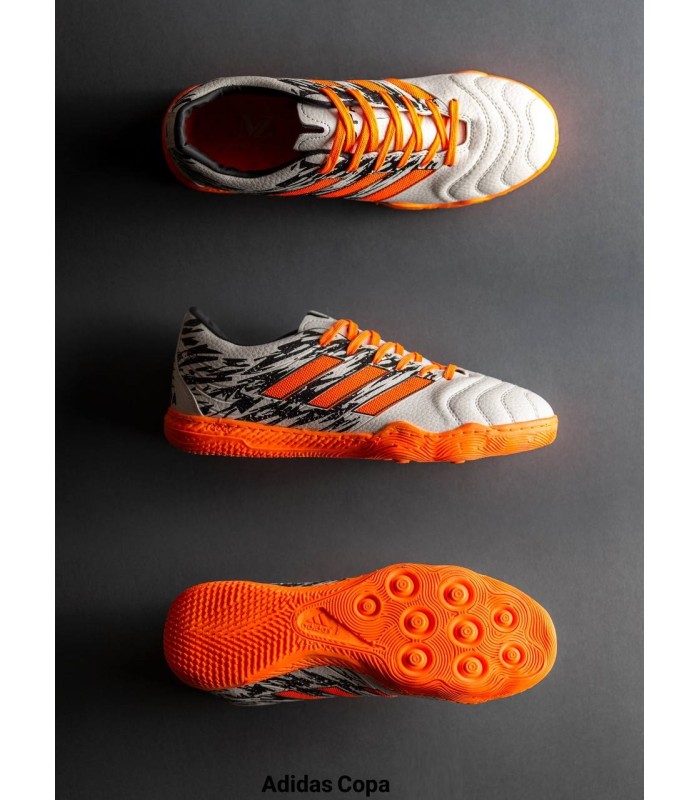 کفش فوتسال آدیداس کوپا طرح اصلی Adidas Copa II Gray Orange
