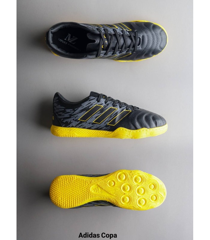 کفش فوتسال آدیداس کوپا طرح اصلی Adidas Copa II Black Yellow