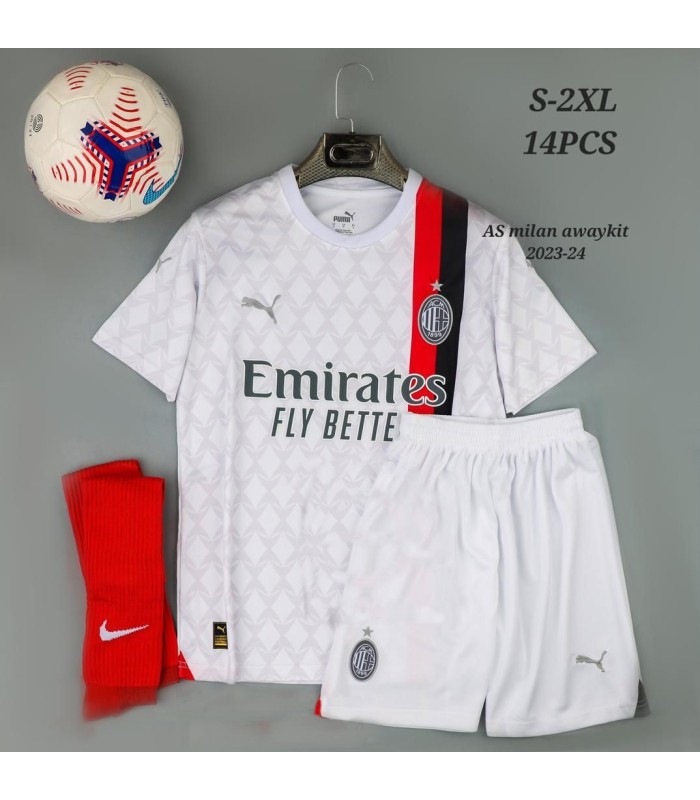 کیت و شورت دوم تیم آث میلان Ac Milan Away Jersey 2024