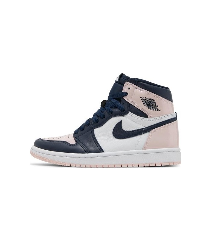 کفش پیاده روی ایرجردن 1 ساقدار Air Jordan 1 Bubble Gum Pink Navy