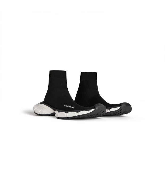 کفش پیاده روی بالنسیاگا جورابی ۳ اکس ال مشکی سفید Balenciaga 3XL Socks black white