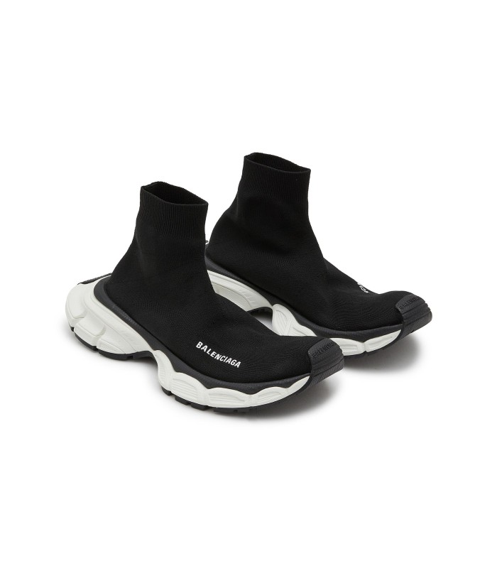 کفش پیاده روی بالنسیاگا جورابی ۳ اکس ال مشکی سفید Balenciaga 3XL Socks black white