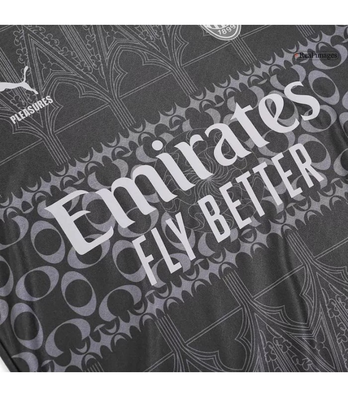 کیت پلیری چهارم میلان AC Milan X Pleasures 4th Away Jersey 2025