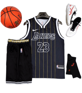 رکابی و شورت بسکتبالی لیکرز LAKERS Kit Basketball Jerseys 2025