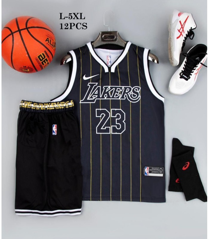 رکابی و شورت بسکتبالی لیکرز LAKERS Kit Basketball Jerseys 2025
