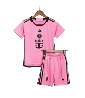 کیت و شورت بچگانه اول اینتر میامی Inter Miami CF Kids Home Jerseys Kit 2024/25