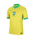 کیت و شورت اول برزیل Brazil Home Authentic Soccer Jersey 2024