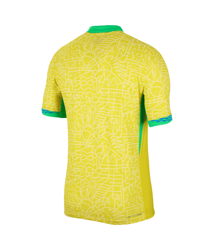 کیت و شورت اول برزیل Brazil Home Authentic Soccer Jersey 2024