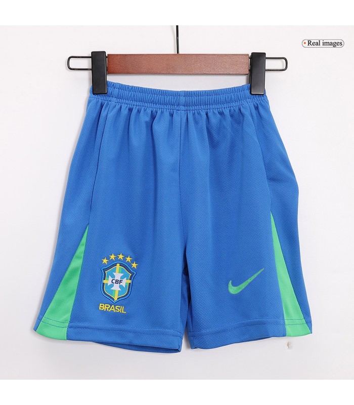 کیت و شورت اول برزیل Brazil Home Authentic Soccer Jersey 2024